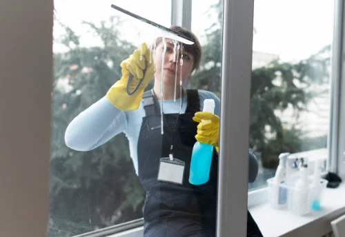 Nettoyage de vitres intérieures et extérieures à Salency